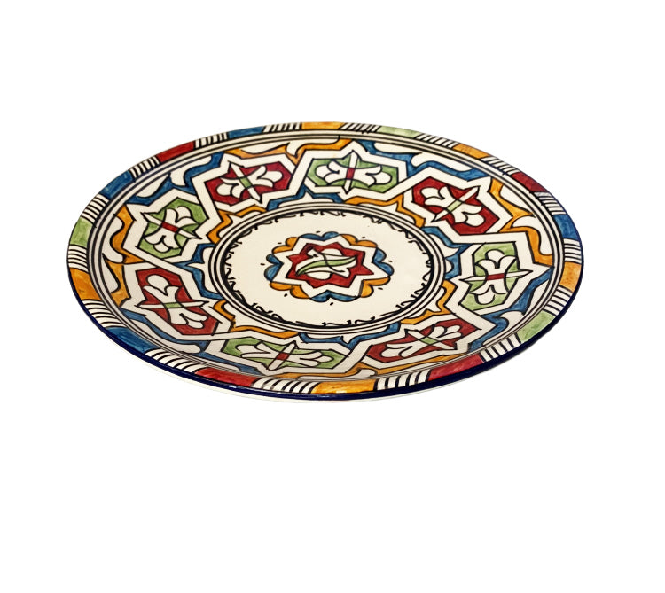Moroccan Fes plate Ø25