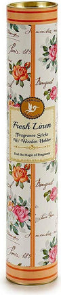 Acorde Wierookstokjes Fresh Linen 25,5 Cm Oranje 31-delig