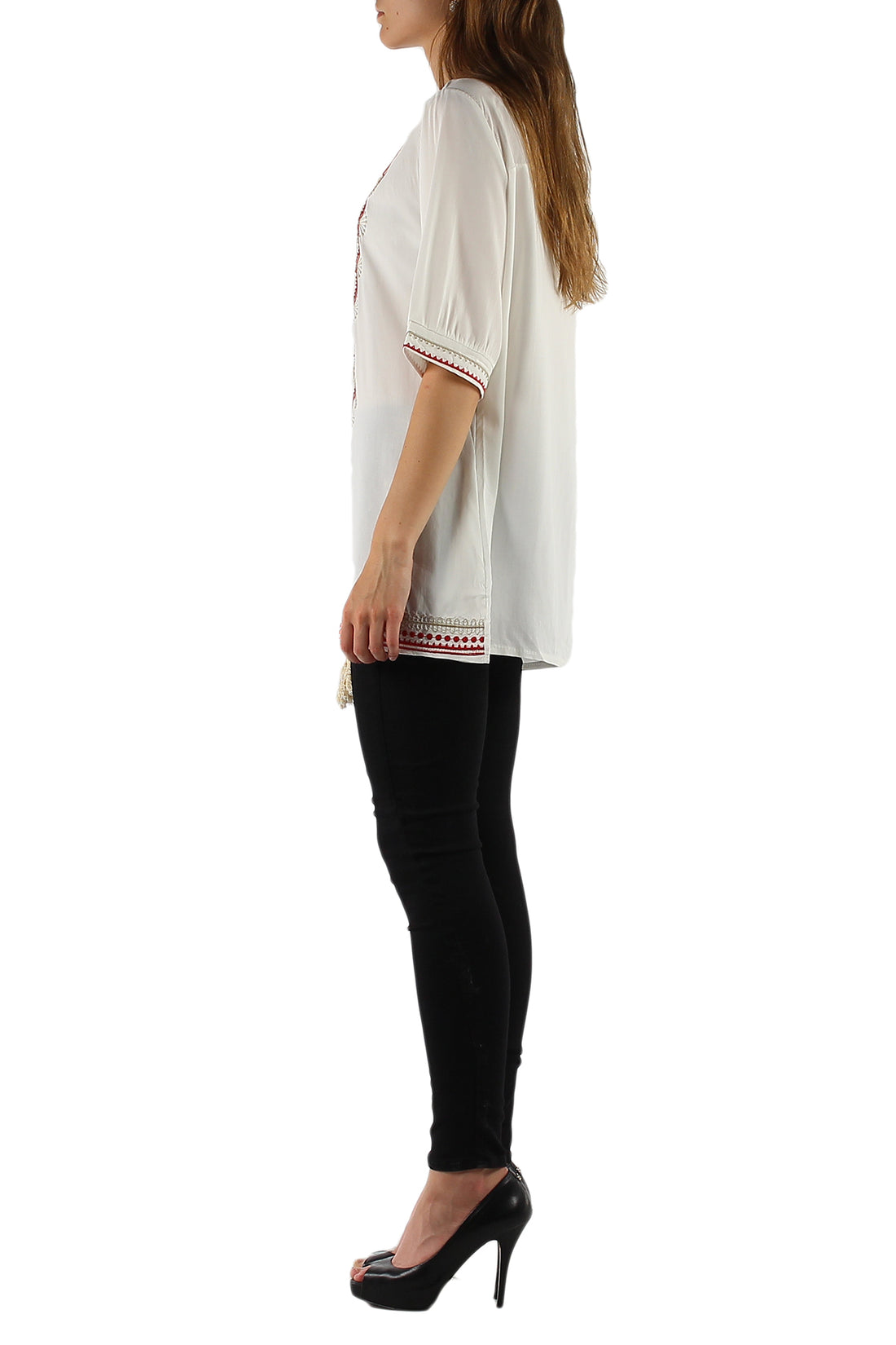 Asief Tunic-white-M