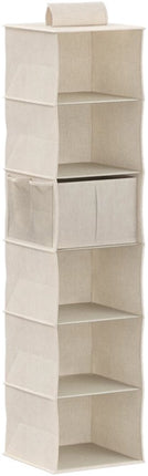 Kledingkast hang organizer 10-vaks Five® - Dressy+ - Beige
