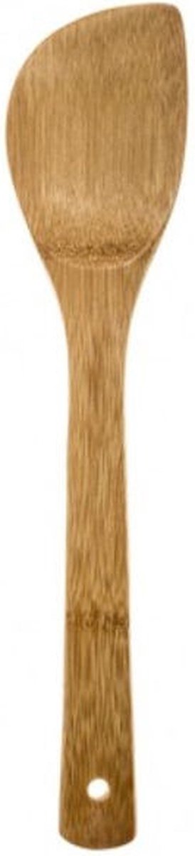 Ensemble d'ustensiles de cuisine - Set de 5 ustensiles de cuisine - Organisateur rond - Set de spatules + Support - Bois de bambou