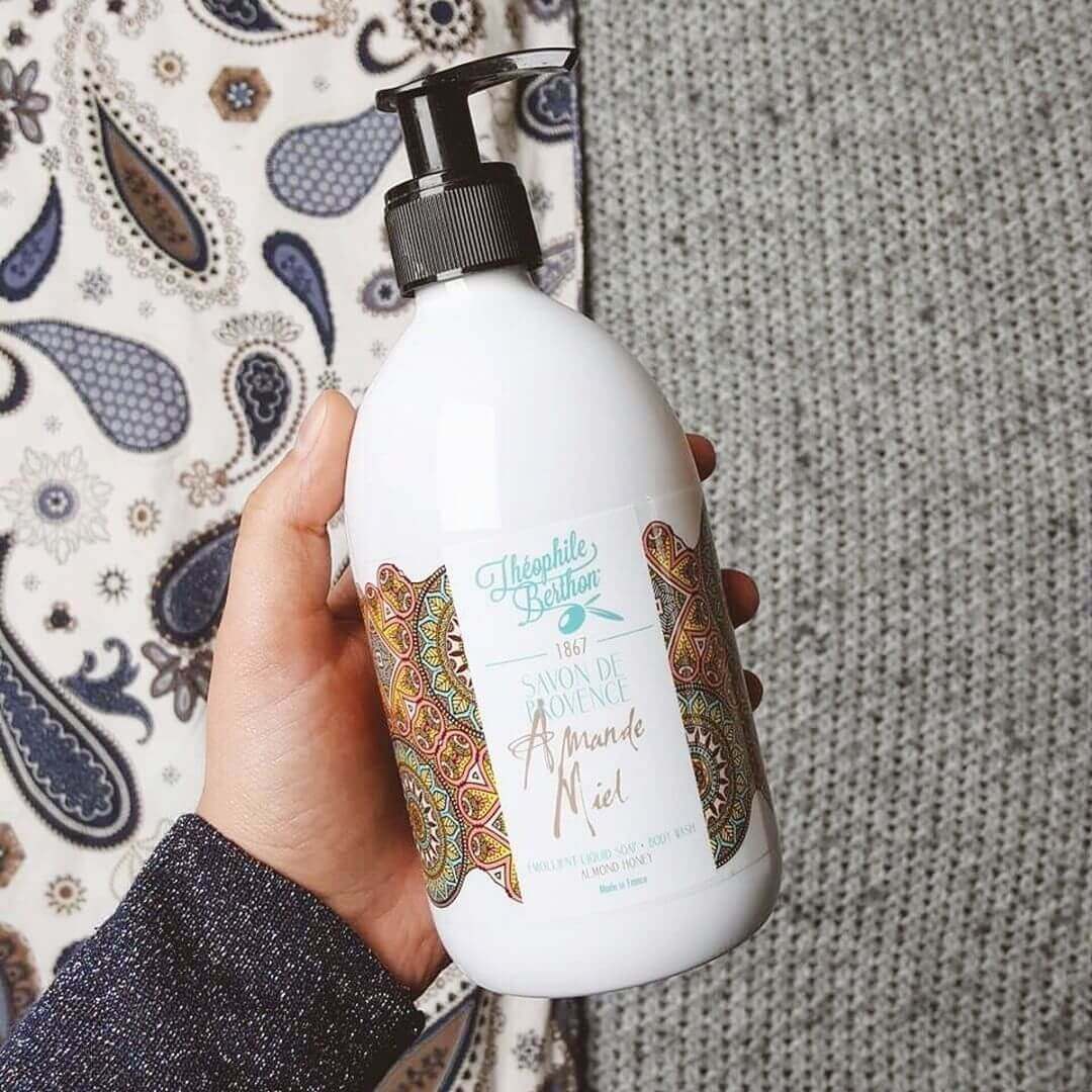 Shower gel from Provence 80% olive oil. Almond honey 500 ml