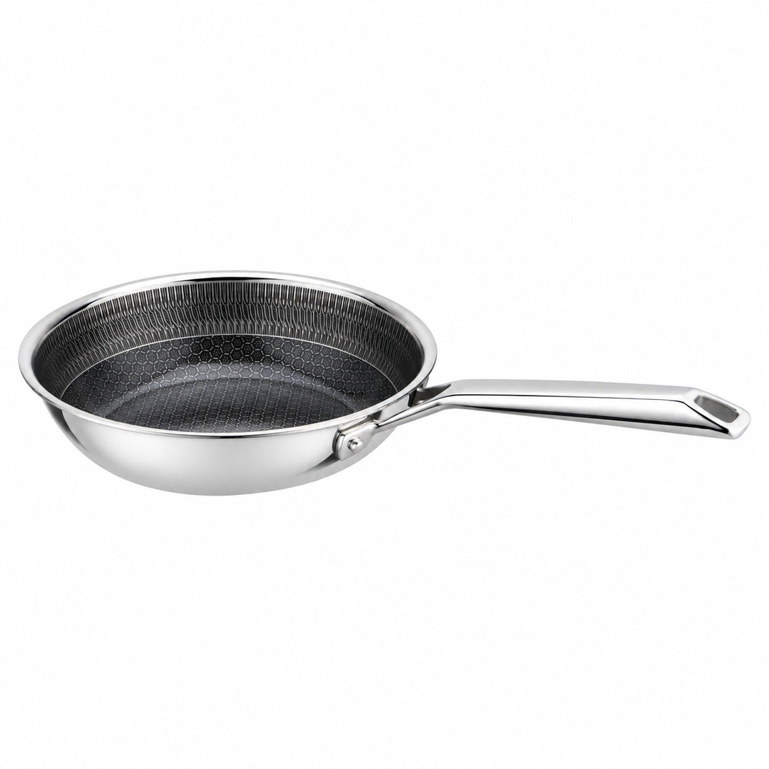 Vcasa keramische koekenpan 20 cm, PFAS-vrije antiaanbaklaag, tri-ply, Velora