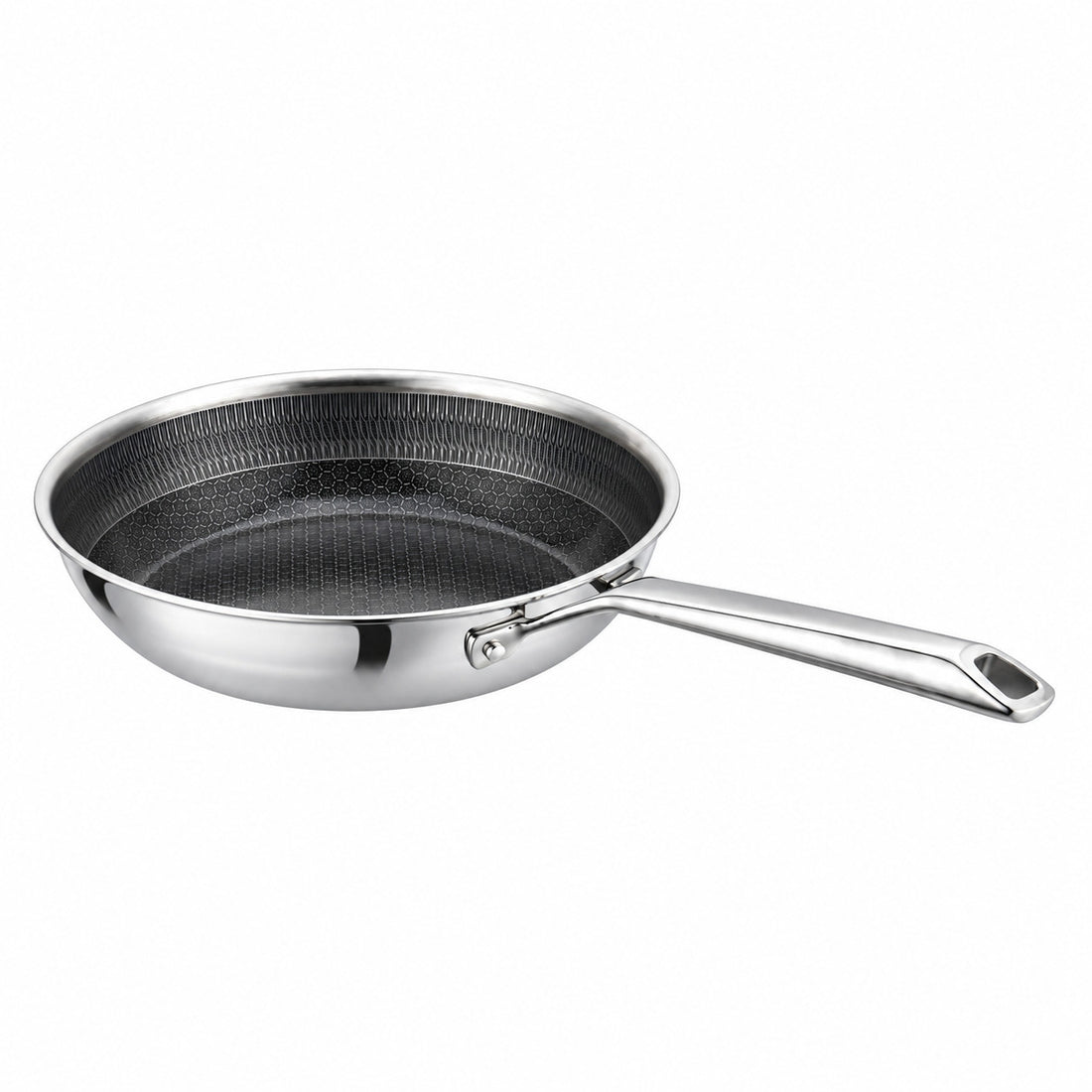 Vcasa keramische koekenpan 24 cm, PFAS-vrije antiaanbaklaag, tri-ply, Velora