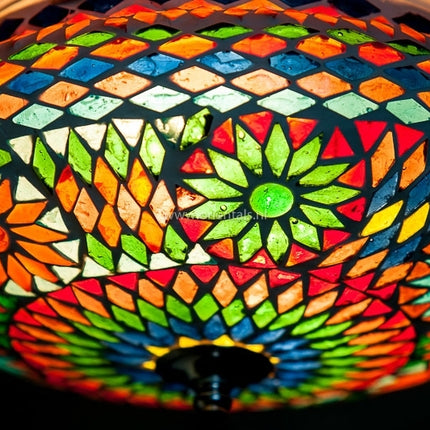 Orientalische Deckenlampe Mehrfarbig Ø25 - Deckenleuchte