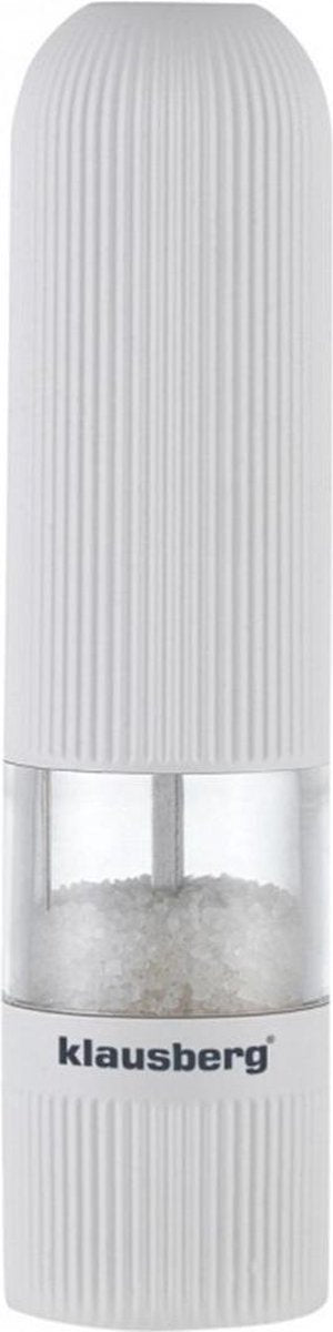 Top Choice - Elektrische Pfeffermühle - weiß - 19,5 cm