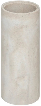 5Five Toilettenbürste Como Marble - im Halter - Kunststein - weiß - 10 x 37 cm - Bad-/Toilettenzubehör
