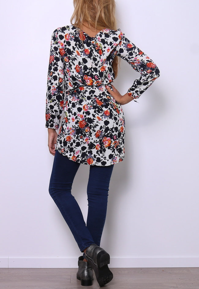 Floral tunic