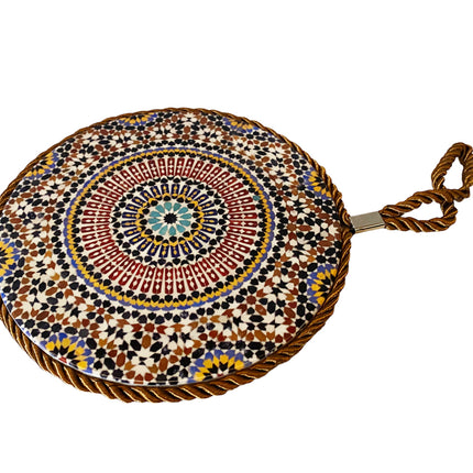 Orientalischer Keramik-Untersetzer, bunt