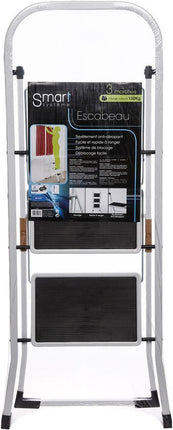 Trapladder, inklapbaar, 3 niveaus, max. 150 kg
