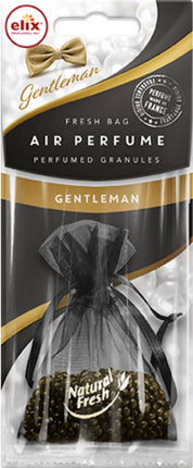 Elix - Fresh Bag Geurzak Parels Granulaat - Air Freshener Mannengeur - Luchtverfrisser Auto - Langdurige Geur - voor Auto, Kast & Kamer - Gentleman