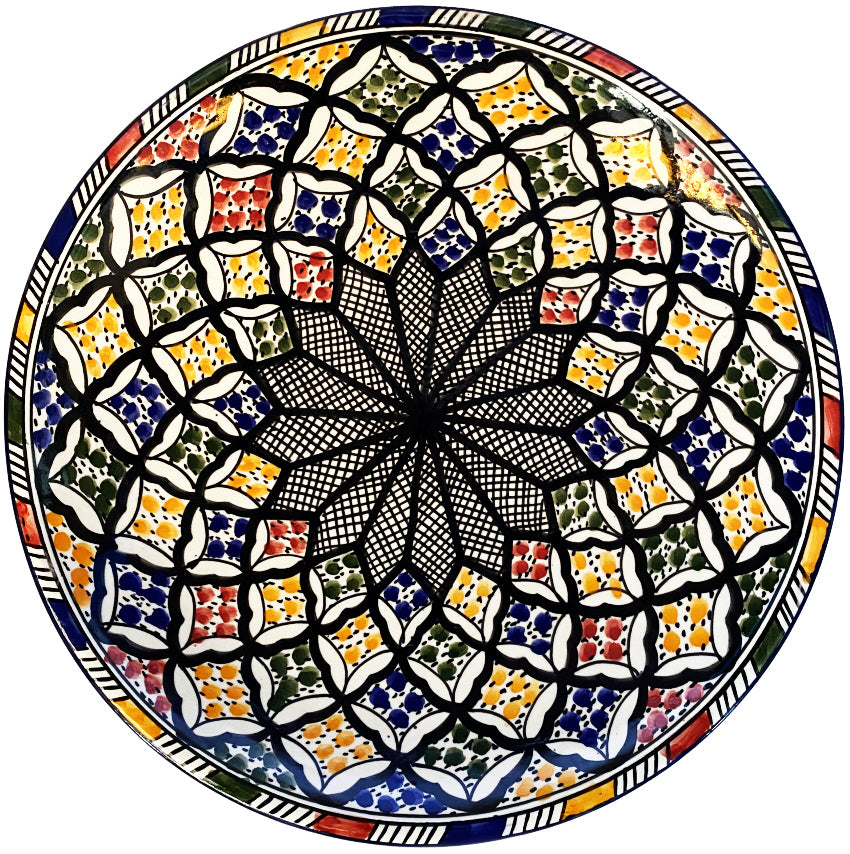 Plat marocain Meknes Ø35