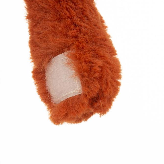 Knuffelaap XL – zachte pluche jungle aap van 47 cm, bruin – foto 3