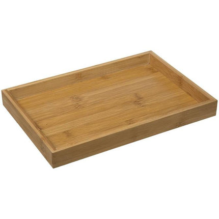Secret de Gourmet Aperitief servies van bamboeporselein - 6 Schaaltjes + houten dienblad