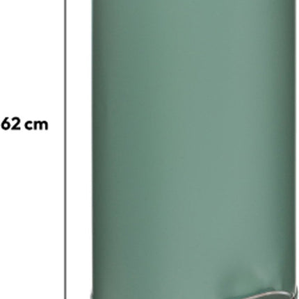 5Five Treteimer - Mülleimer 30l Metall Delta Grün