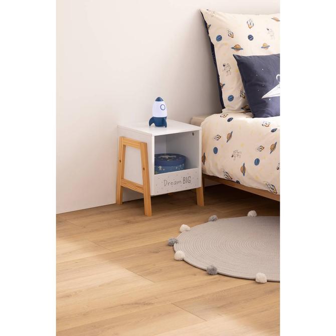 Atmosphera nachtkastje Dream Big – wit, met boekenplank, 40 x 33 x 30 cm – foto 5