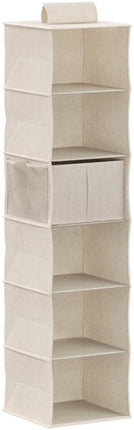 5Five Kleiderschrank-Hängeorganizer – Dressy+ – 6 Fächer