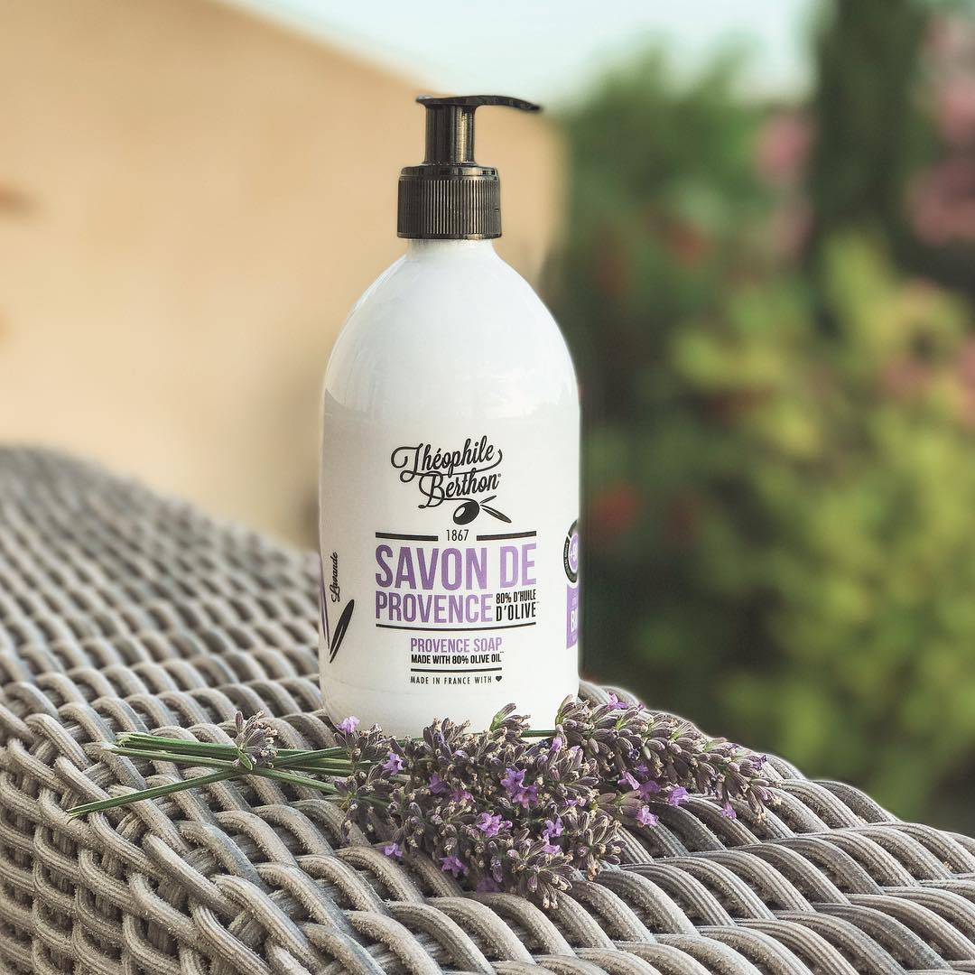 Shower gel from Provence 80% olive oil. Lavender scent. 500 ml