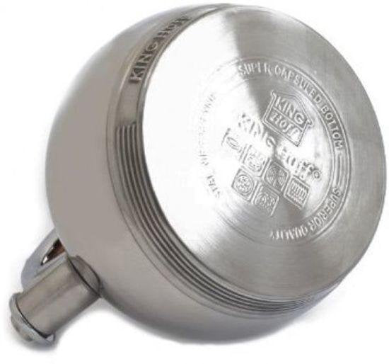Kinghoff KH3777 - Bouilloire sifflante - Acier inoxydable - 3,0 litres - Bouilloire