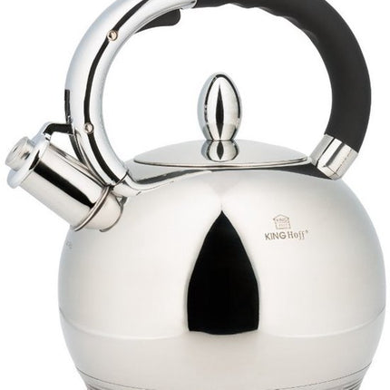 Kinghoff KH3777 - Fluitketel - RVS - 3.0 liter - Waterkoker