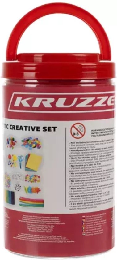 Kruzzel grote creatieve knutselset in een pot – knutselspullen voor kinderen – foto 8