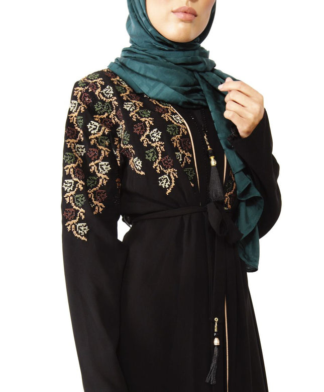 Modest Embroidered Abaya