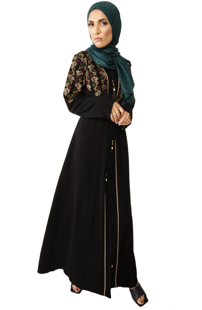 Modest Embroidered Abaya