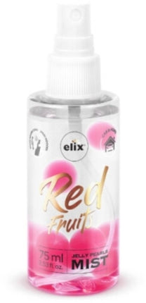 Elix - Jelly Pearls Luchtverfrisser Spray - Auto Luchtverfrisser Compact - Interieur Parfum - voor Kamer & Auto Geur Spray - 75ml - Red Fruits
