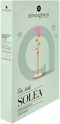 Atmosphera Kids Kapstok Ø35xH135cm - Naturel/Roze