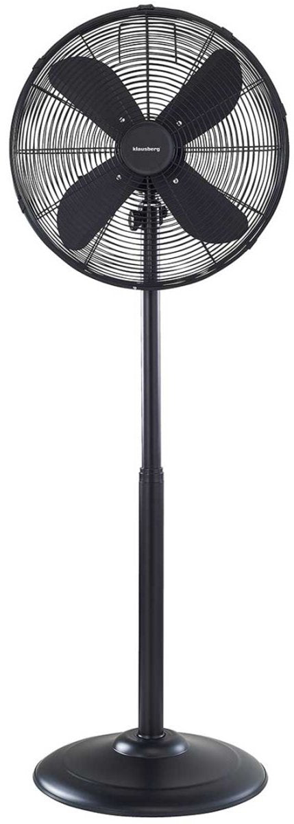 Klausberg 7860 - Standventilator auf Stativ - schwarz - 40 cm
