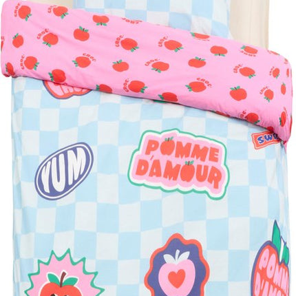 Atmosphera Kids Chachapop Dekbedovertrek set met 1 kussensloop 140x200cm/65x65cm