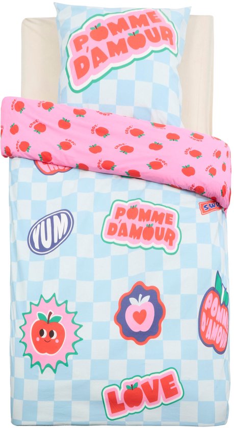 Parure de lit enfant Atmosphera Kids Chachapop avec 1 taie d'oreiller 140 x 200 cm / 65 x 65 cm