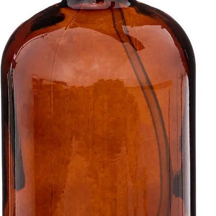 5Five Plantenspuit met een inhoud van 450 ml - 2x - glas - transparant bruin - verstuiver kop - 21 cm