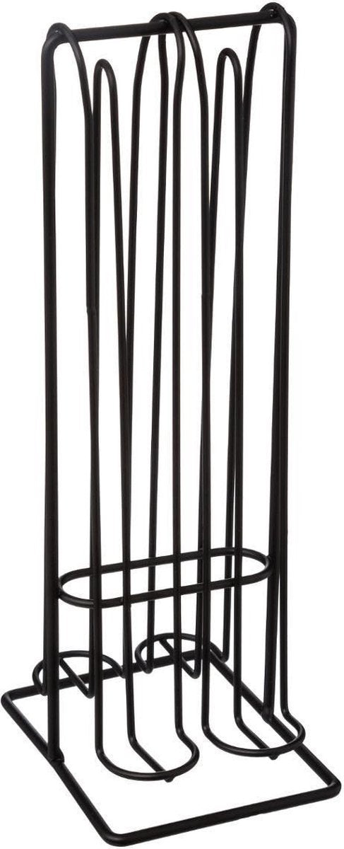 Kaffeekapselhalter Schwarz – 32 Kapseln – Kaffeecups Halter – Cupholder für Kaffeekapseln