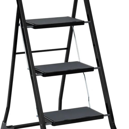 Trapladder, inklapbaar, 3 niveaus, max. 150 kg