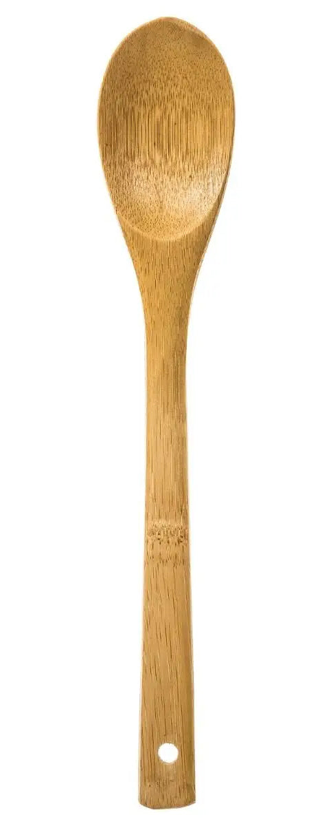 4-piece bamboo cutlery set with bamboo holder