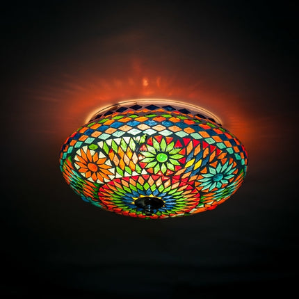 Orientalische Deckenlampe Mehrfarbig Ø25 - Deckenleuchte