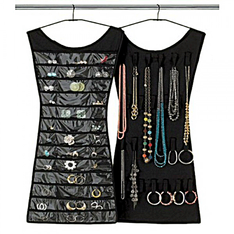 Storage dress for jewelry and accessories.