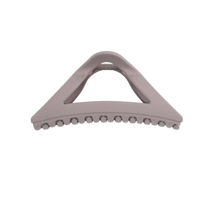 Driehoekige Haarclip - Camel Plastic Haarklem - 11,5 cm