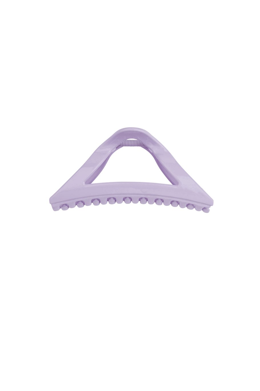 Paarse Driehoek Haarclip – Zomers Design – Plastic – 11, 5 cm
