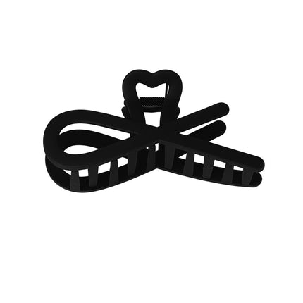 Haarclip Krullende Golven - Plastic Haarspeld - 11 cm - Zwart