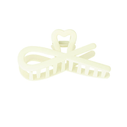 Haarspange Locken & Wellen – Haarklammer aus Kunststoff – 11 cm – Off-White