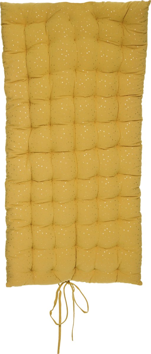 Atmosphera Kids Oya vloermatras voor de kinderkamer – oker, 120 x 60 x 5 cm