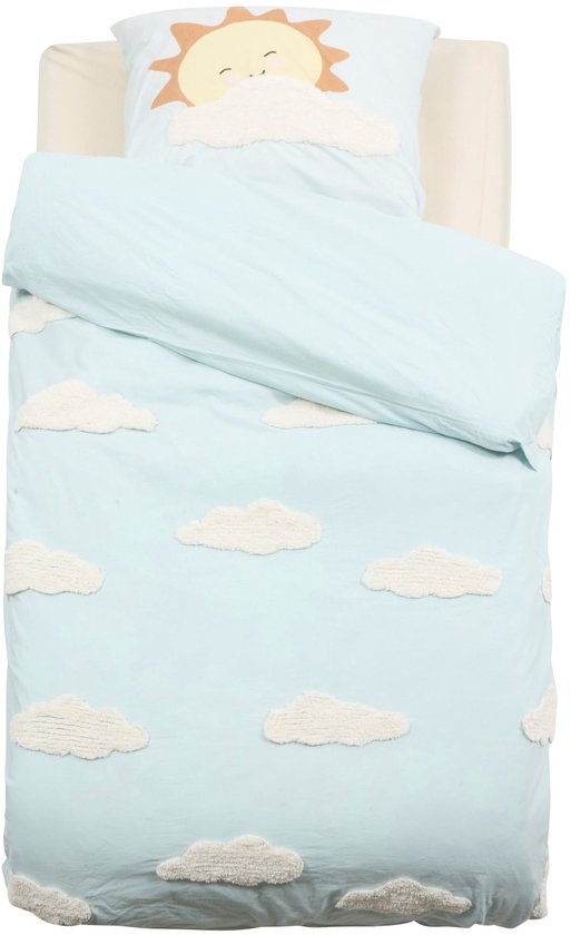 Atmosphera Kids Clouds duvet cover set with 1 pillowcase 140 x 200 cm / 65 x 65 cm