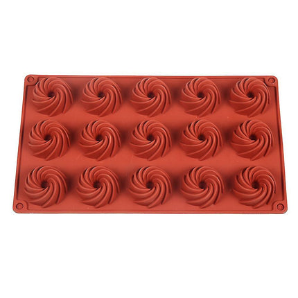 Silikon-Backform Turban Yasmin - 15 Förmchen