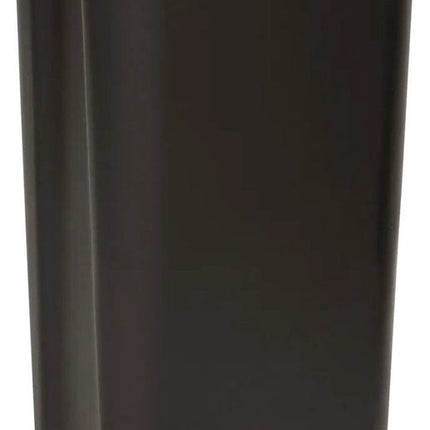 5Five Prullenbak Norvik - mat zilver - rvs metaal - 30 liter - 36 x 30 x 61 cm - afvalbak