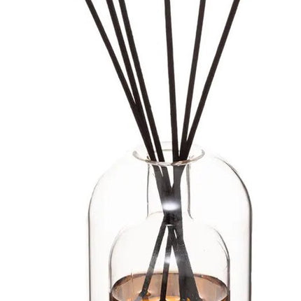 Atmosphera Duftstäbchen im luxuriösen Glasbehälter - Amber - 150 ml - Raumduft - Interieurparfum