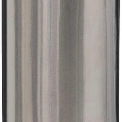 5Five prullenbak/pedaalemmer Bamboe - RVS zilver - metaal - 30 liter - 38 x 29 x 60 cm - keuken