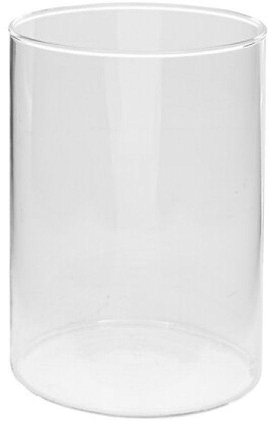 Lidy Vase - Glass Vase - Set of 2 - Decorative Flower Vase - Ø14 x 20 cm - Transparent