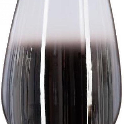 Glasvase - Rauchglas - H 23 cm